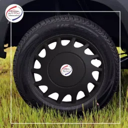 Auto Pearl R12 Press Type With Rentention Ring PT51 Wheel Cover for Maruti 800 Std 30.911 cm image 3