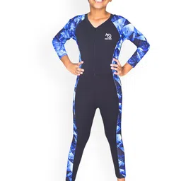 Aqua Holic Boys Printed V-Neck Swimming Dress-image-81