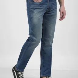 Numero Uno Men Slim Fit Low-Rise Light Fade Stretchable Jeans image 2