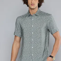 Flying Machine Slim Fit Tropical Printed Casual Shirt-picture-17