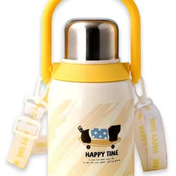 Little Surprise Box Dachshund Puppy Premium Stainless Steel Insulated Bottle Yellow - 800 ml-picture-26