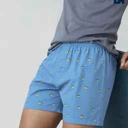 XYXX Men Printed Pack Of 2 Combed Cotton Splash Boxer XYBOX2PCKN335 image 1