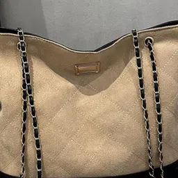 StyleCast x Revolte Colourblocked Oversized Structured Tote Bag with Quilted image 3