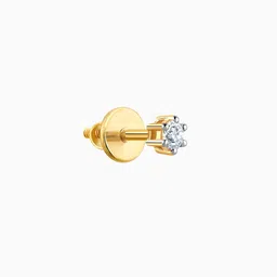 GIVA Gold Glitterbomb Diamond Studs image 3
