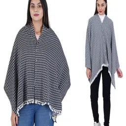 AGUILA Multi Purpose Feeding Shawl Pack Of 2 - Black&Navy image 4