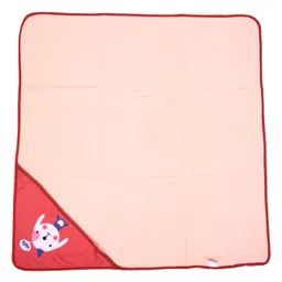 JARS Collections Super Soft and Comfortable Microfibre Hooded Baby Wrapper Pack of 2-Multicolor image 5