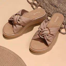 Rocia Women Wedge Sandals with Bows-image-81