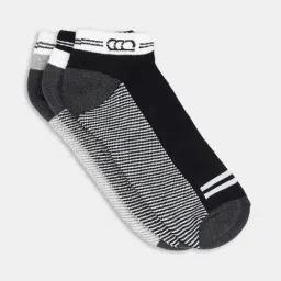 Ajile by Pantaloons Multicolor Cotton Color Block Socks Pack of 3 image 3