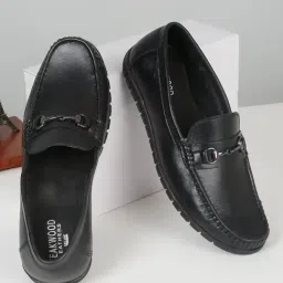 Teakwood Leathers Men's Black Casual Loafers-picture-38