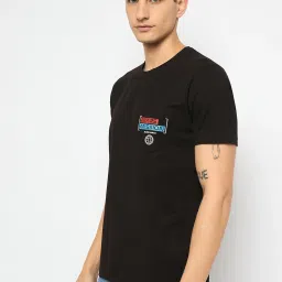 Duke Black Slim Fit T-Shirt image 3