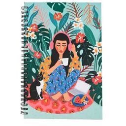 Chumbak Do it for yourself Spiral Note book Multicolor Note Book-picture-43