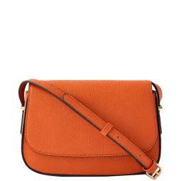 Accessorize London Orange Solid Medium Sling Handbag-picture-34