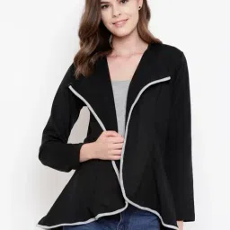 Belle Fille Black Regular Fit Jacket-picture-35