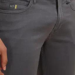 Allen Solly Grey Slim Fit Jeans image 4