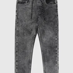 United Colors of Benetton Kids Grey Regular Fit Jeans-picture-43