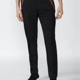 Van Heusen Flex Black Slim Fit Trackpants-picture-14