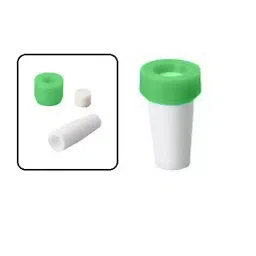 AS ONE Ceramic Cell Culture Plug Seal Green, TEC-10 (Bag of 10) image 2