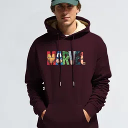 MaverIQ Men Printed Hooded Sweatshirt-picture-28