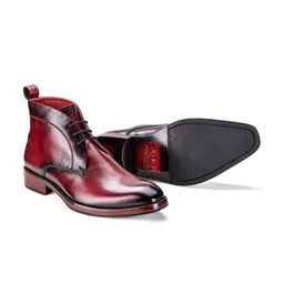 Lethato Men Block-Heeled Chukka Boots image 3
