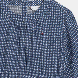 Tommy Hilfiger Girls Blue Dress image 3