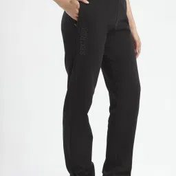 MADAME M Secret Black Solid Track Pants image 3