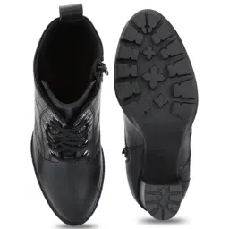 Delize Women's Black Casual Booties image 4