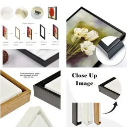 Art Street White Canvas Leaf Wall Art - Set of 2 image 5