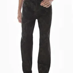 Jack & Jones Black Cotton Loose Fit Printed Jeans-picture-46