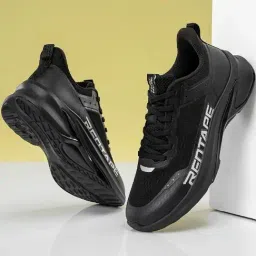 Red Tape Men's Outdoor Edge Series Black Running Shoes-picture-14