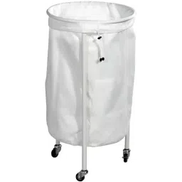 A ONE HOSPICARE Mild Steel Powder Coated Linen Trolley with 4 inch Wheels, AOH-180 (D)-image-17