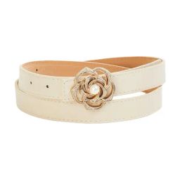 Ginger by Lifestyle White Casual Belt for Women-picture-29