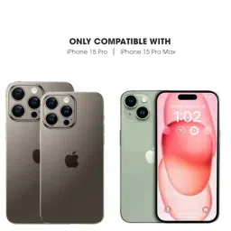 Gripp 3In1 Focal Camera Lens Protector for Iphone 15 Pro & Iphone 15 Pro Max - Grey/Gold-picture-31