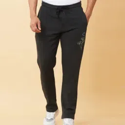 Being Human Dark Grey Regular Fit Trackpants-image-56