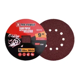 Xtra Power 225 mm #180 Grit Maroon Waterproof Sand Paper with Velcro (Pack of 500)-image-87