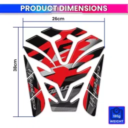 amiciauto Amici Auto 3D Tank Pad Protector UV Protected For Suzuki Hayabusa GSX1300R Gen 3 Multicolour image 5