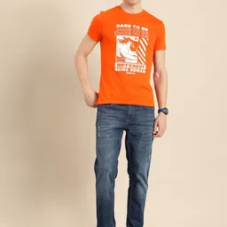 Being Human Printed Pure Cotton T-shirt image 3