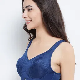 Soie Floral Non-Wired Non Padded All Day Comfort Seamless Bra image 4