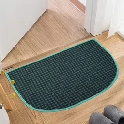 Aura Green 3 Pieces Woolen Anti-Skid Doormats image 3