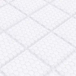 USHA SHRIRAM Grey & White Orthopedic Quilted Queen Size Mattress image 2