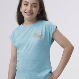 UNDER FOURTEEN ONLY Girls Extended Sleeves Applique T-shirt-picture-42
