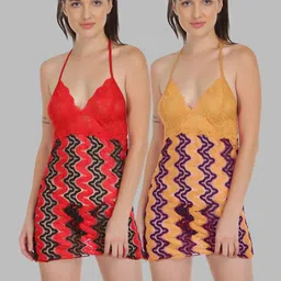 Samvar Women Multi Baby Dolls-picture-12