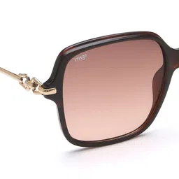 Image Women Square Sunglasses with UV Protected Lens IMS786C2SG image 2