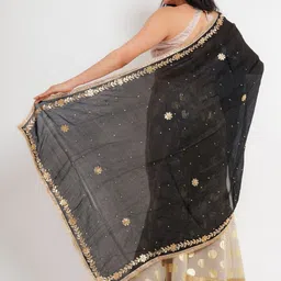 Karthav Fashion Embroidered Dupatta with Beads and Stones image 2