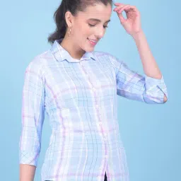 Crimsoune Club Blue & Pink Checks Shirt-picture-24