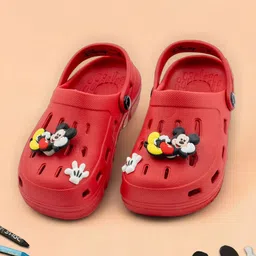 Disney By Yellow Bee Boys Mickey Mouse Rotating 3D Charm Clogs-picture-25