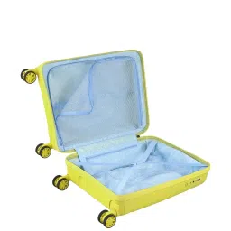 Skybags SKYLITE Yellow 8 Wheels Hard Cabin Trolley Bag 36 image 3