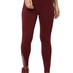 Solly by Allen Solly Maroon Regular Fit Tights-image-71