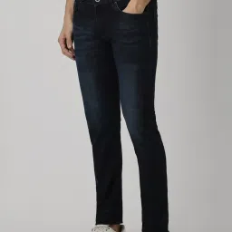 Peter England Navy Skinny Fit Jeans image 3