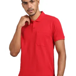 Venitian- Forbidden Clothing Red Polo T-Shirt-image-0