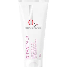 O3 D-Tan Moisture Retaining Face Pack with Eucalyptus Oil & Mint - 180 g-picture-10